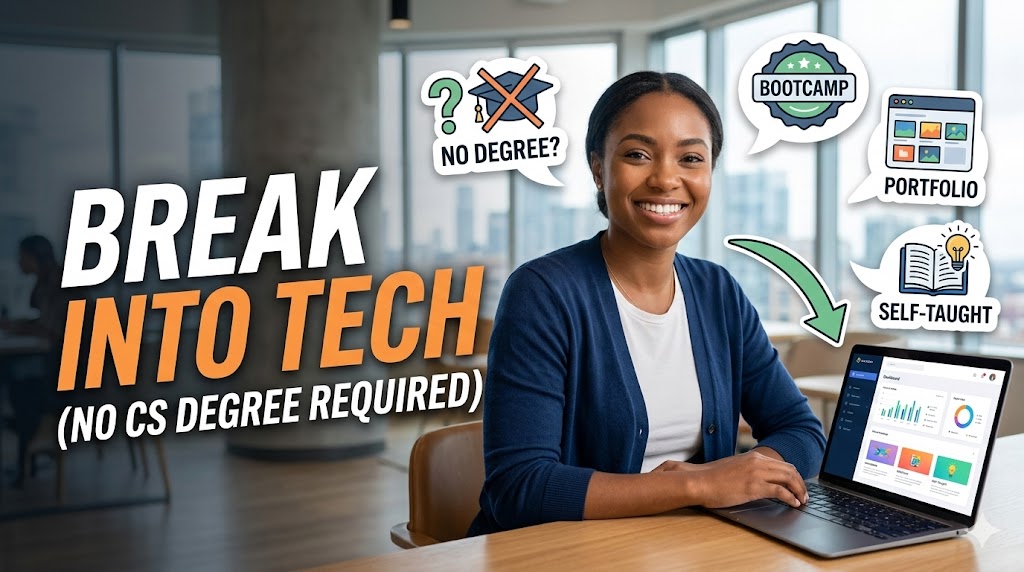 How to Break Into Tech Without a CS Degree